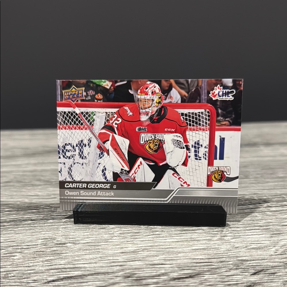 Upper Deck | Canadian Hockey League (CHL): Owen Sound Attack #146: Carter George